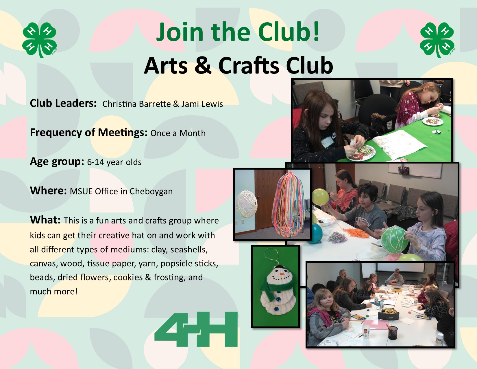 Arts & Crafts Club
